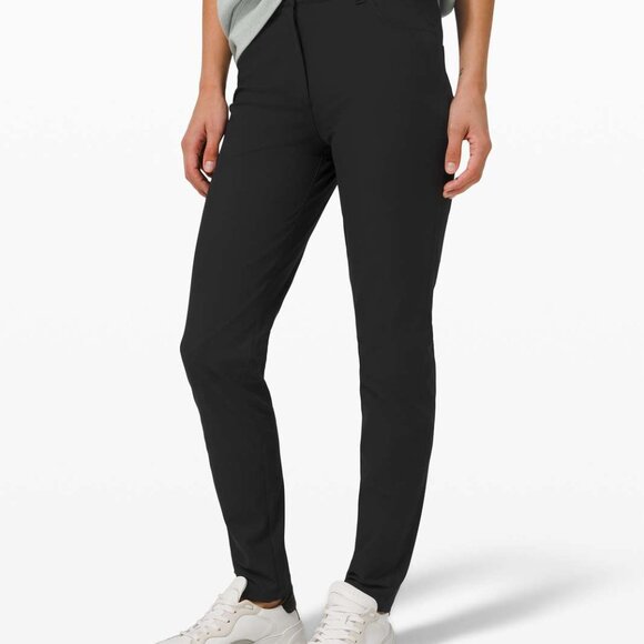 Lululemon City Sleek 5 Pocket Pant 30" Black - Picture 1 of 8